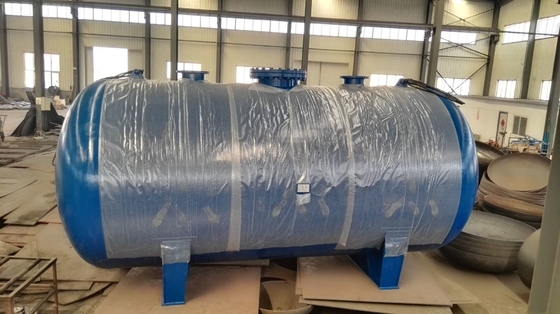중국 수평식 탄소강 10 톤 거품 압력 용기 탱크 협력 업체