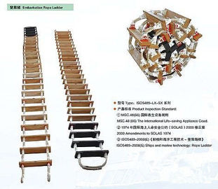 중국 바다 Boarding 사다리, Boarding 사다리를 끼워넣는 인명구조 사다리 협력 업체