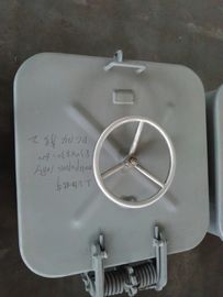 강력한 스프링 경첩이 있는 비바람에 잘 견디는 빠른 동작 강철 해양 승강구 덮개 협력 업체