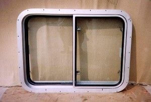 맞춤형 볼트 / 용접 직사각형 해상 창문 / 해상 선박 알루미늄 합금 창문 협력 업체