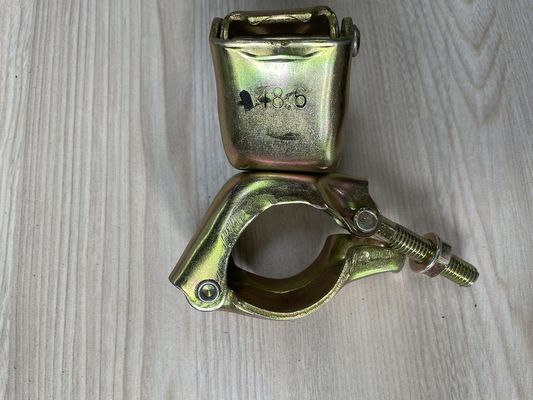 48mm 지름 Cast Iron Corrosion Resistant Pipe Clamp 스위벨 커플러 스캐폴딩용 협력 업체