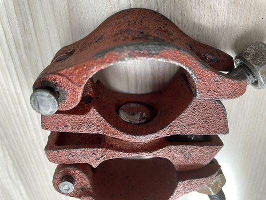48mm 지름 Cast Iron Corrosion Resistant Pipe Clamp 스위벨 커플러 스캐폴딩용 협력 업체