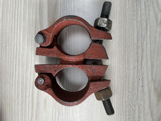 48mm 지름 Cast Iron Corrosion Resistant Pipe Clamp 스위벨 커플러 스캐폴딩용 협력 업체
